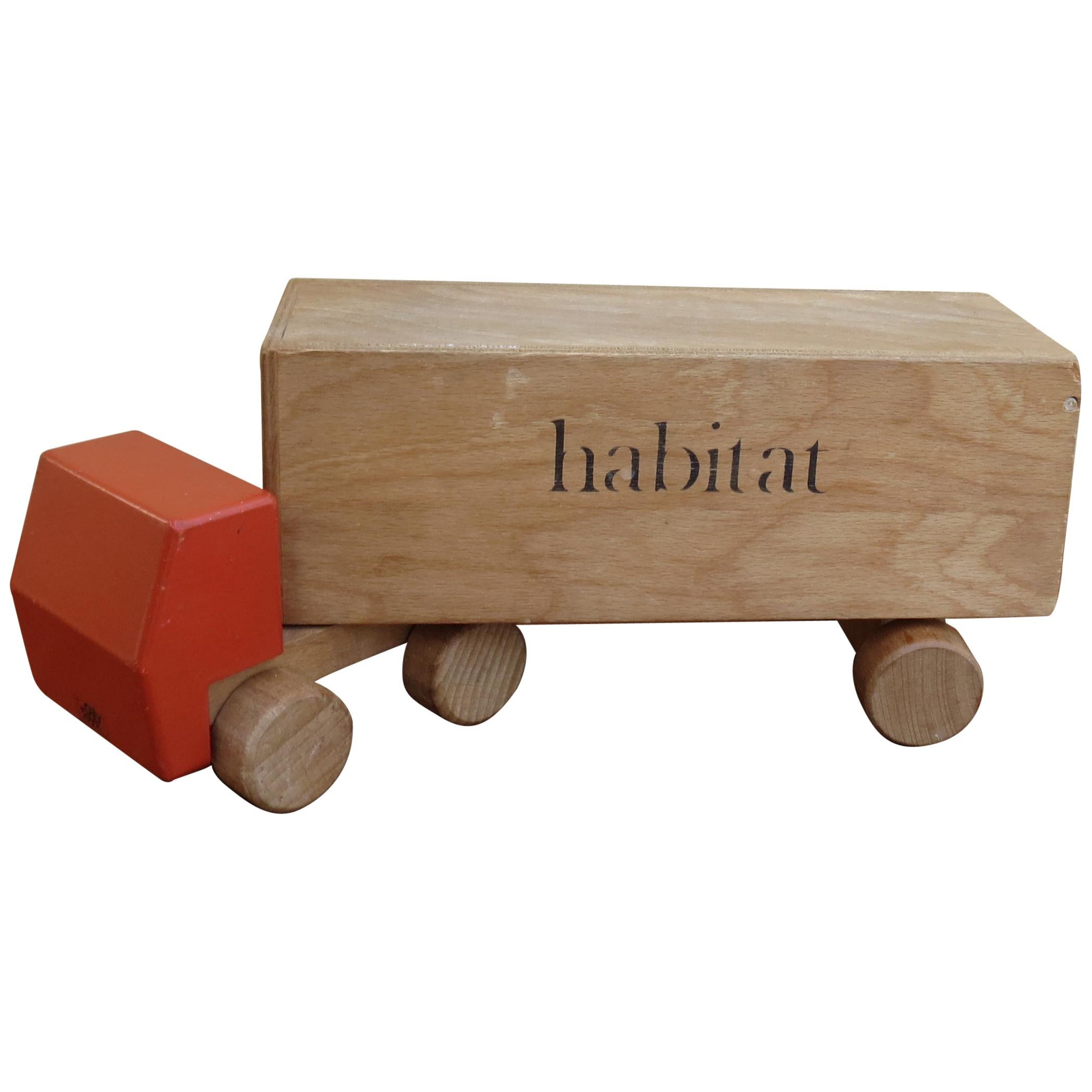 1970s Vintage Advertising Toy Lorry for Habitat