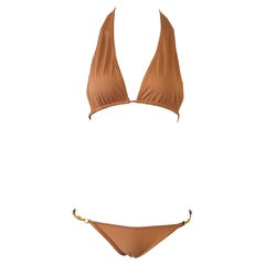 1970s Vintage BALTRIK oyster colour bikini - never been worn!