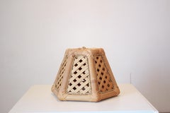 Ciondolo in bambù vintage, Italia, anni '70