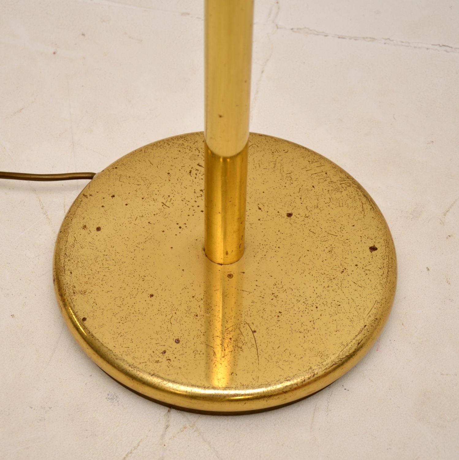 1970s Vintage Brass Floor Lamp 3