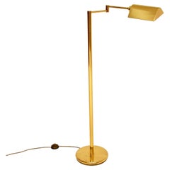 1970's Vintage Brass Floor Lamp