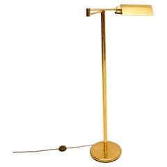 1970s Vintage Brass Floor Lamp