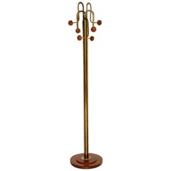 1970 Vintage Brass Hat Stand or Coat Rack