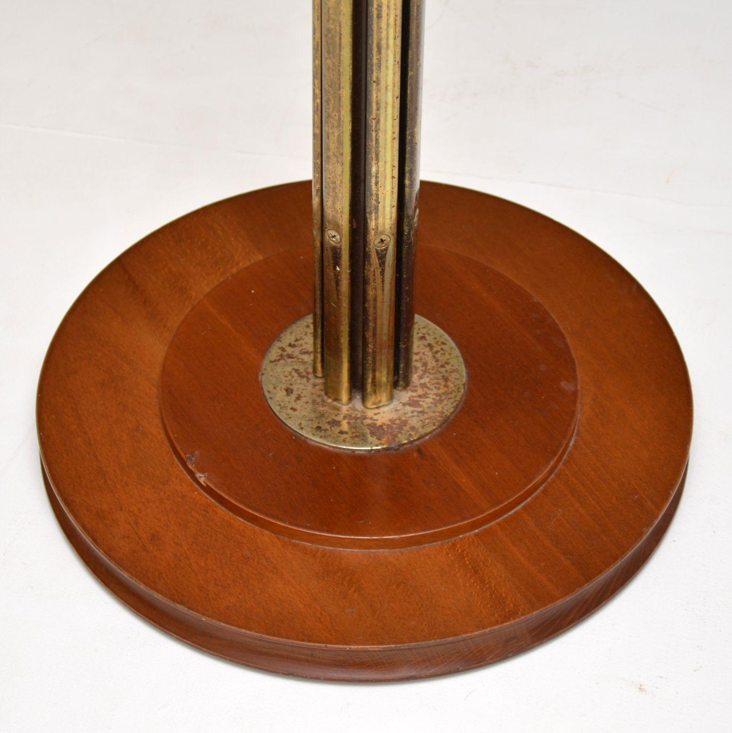 Mid-Century Modern 1970s Vintage Brass Hat Stand or Coat Rack