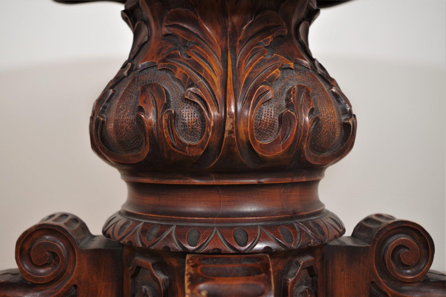 1970s Vintage Burl Wood Table - Classic Mid-Century Charm For Sale 5