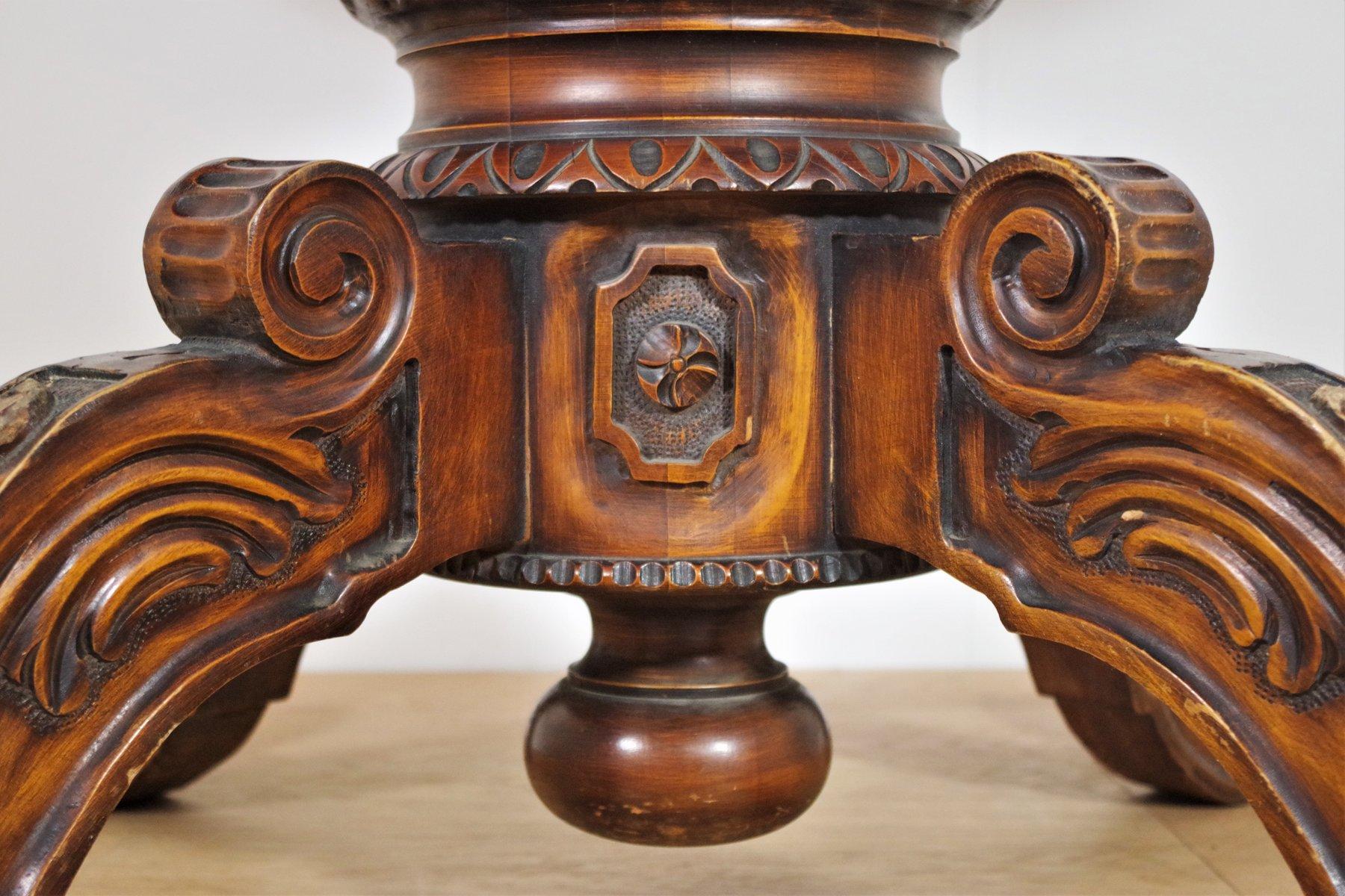 1970s Vintage Burl Wood Table - Classic Mid-Century Charm For Sale 6