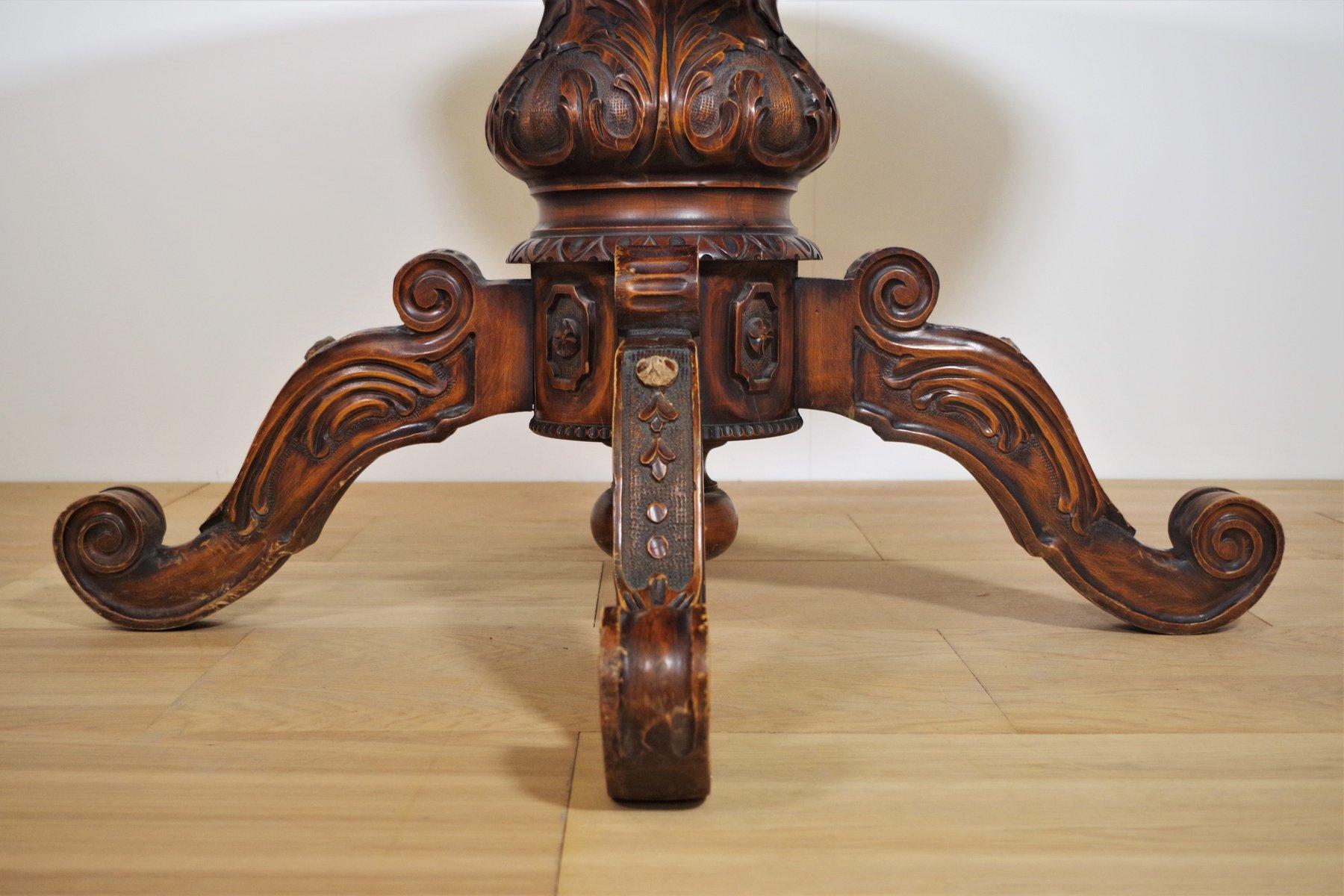 1970s Vintage Burl Wood Table - Classic Mid-Century Charm For Sale 7