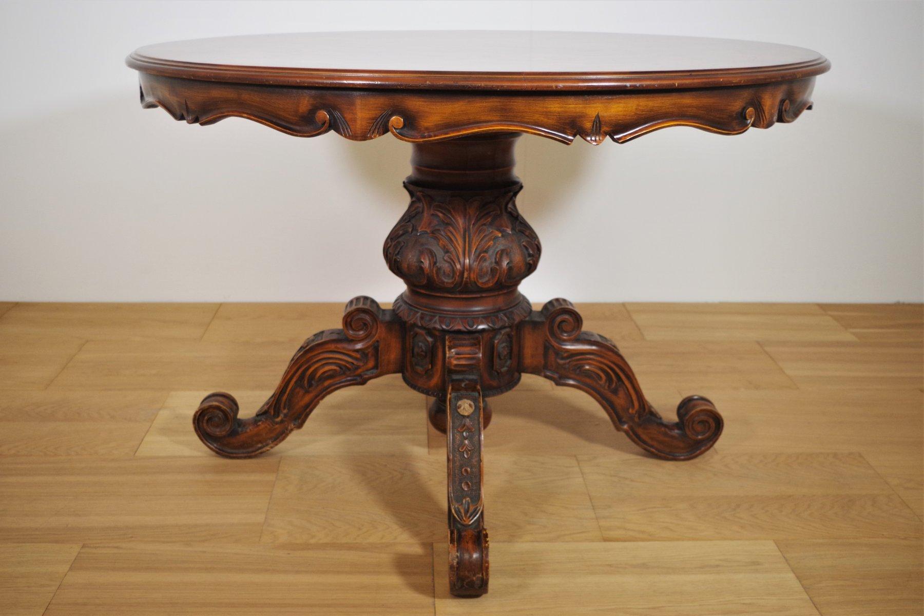 1970s Vintage Burl Wood Table - Classic Mid-Century Charm For Sale 13
