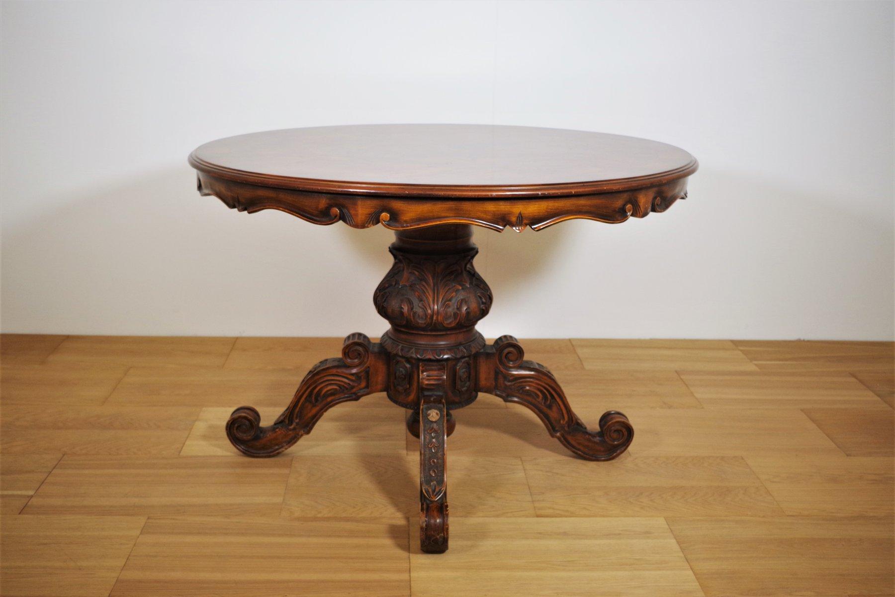 1970s Vintage Burl Wood Table - Classic Mid-Century Charm For Sale 14