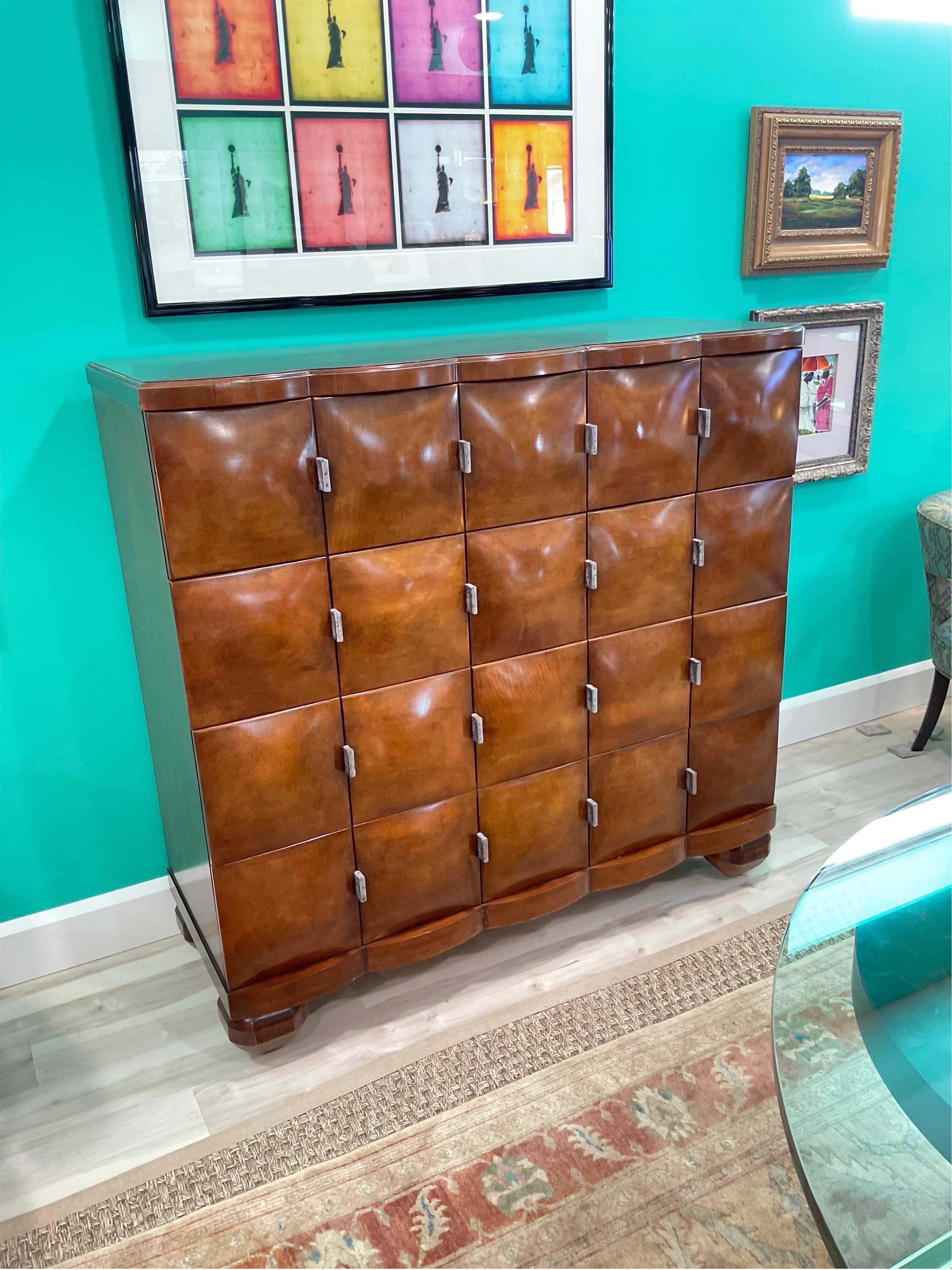 1970s Vintage Century Furniture Omni Collection 4 Drawer Chest For Sale 5