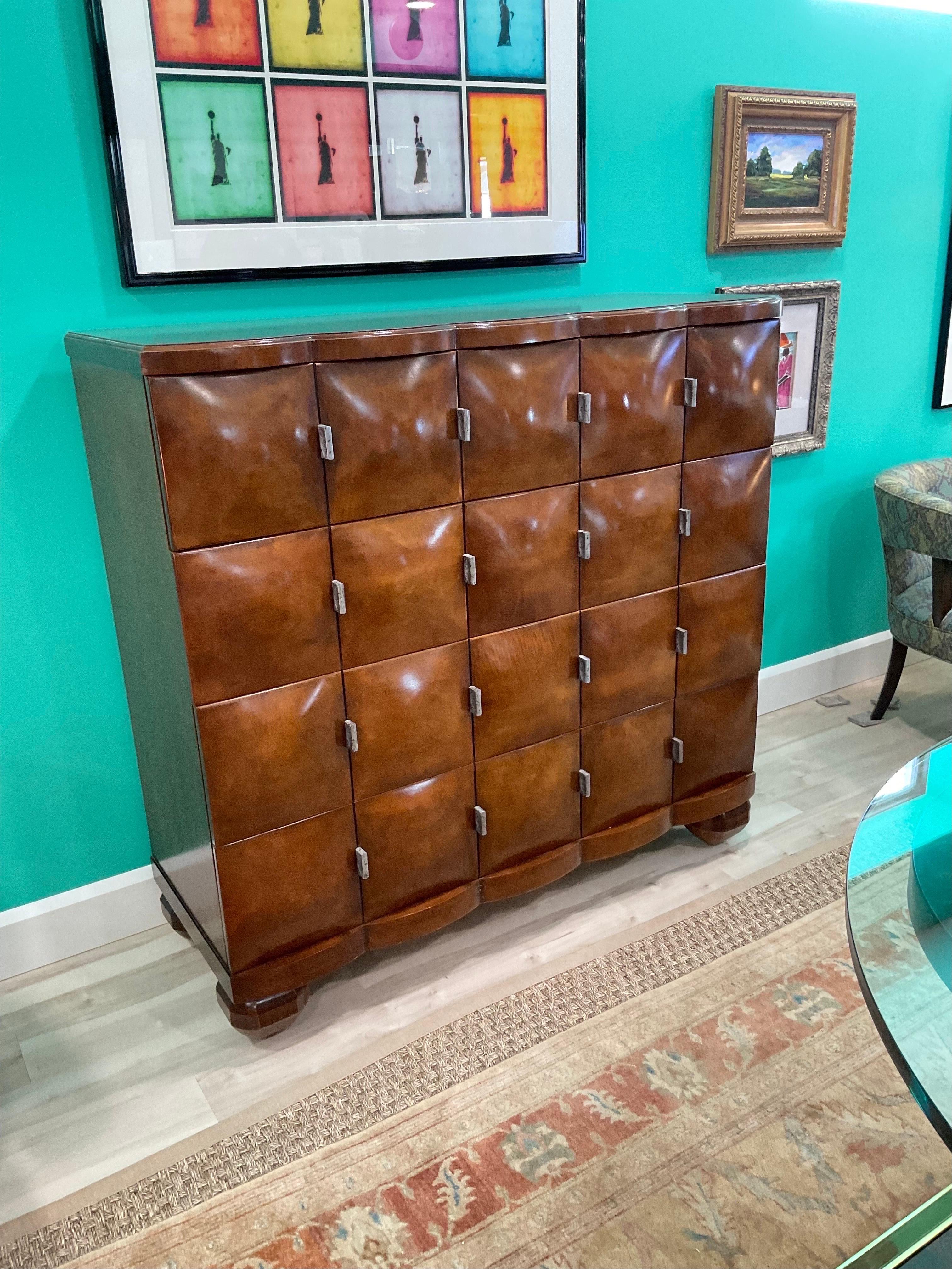 1970s Vintage Century Furniture Omni Collection 4 Drawer Chest For Sale 6
