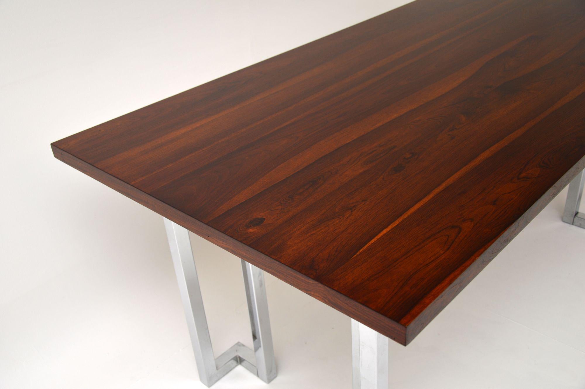 Mid-Century Modern 1970s Vintage Dining Table by Pieff