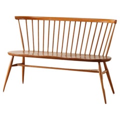 1970s Antique Ercol Love Seat Bench