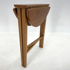 1970's Vintage Folding Side Table or Plant Stand