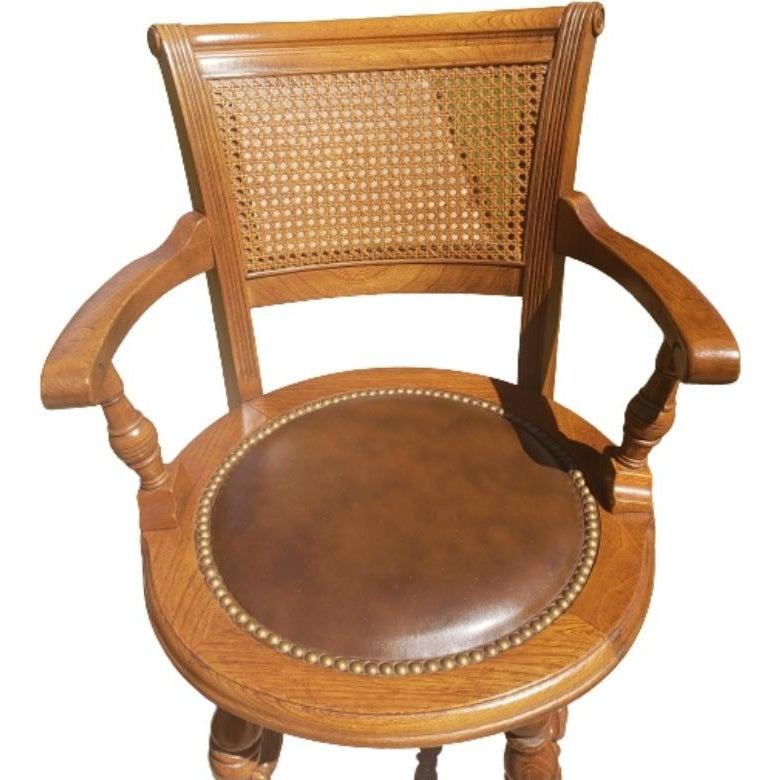 vintage cane back bar stools