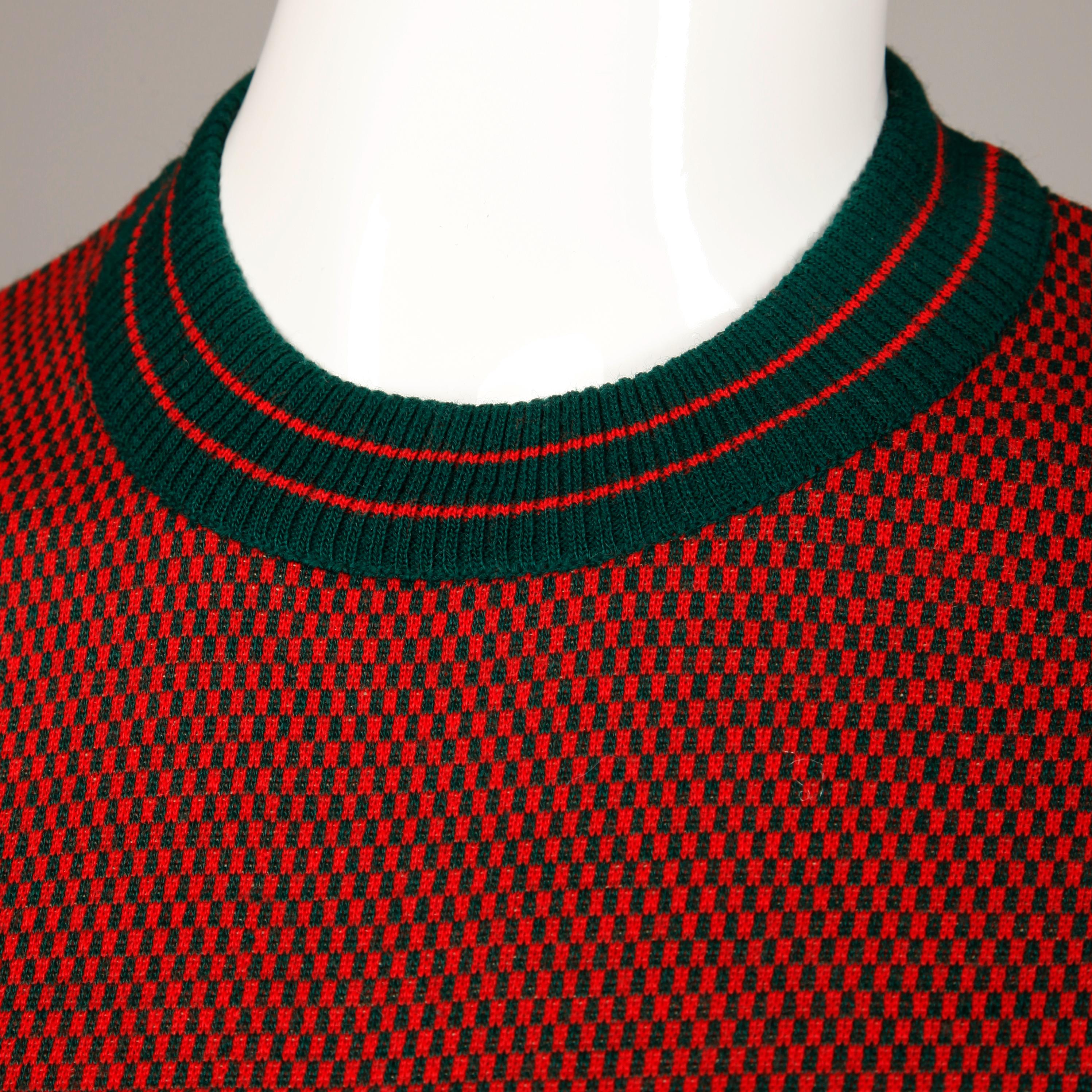 golf sweater vintage