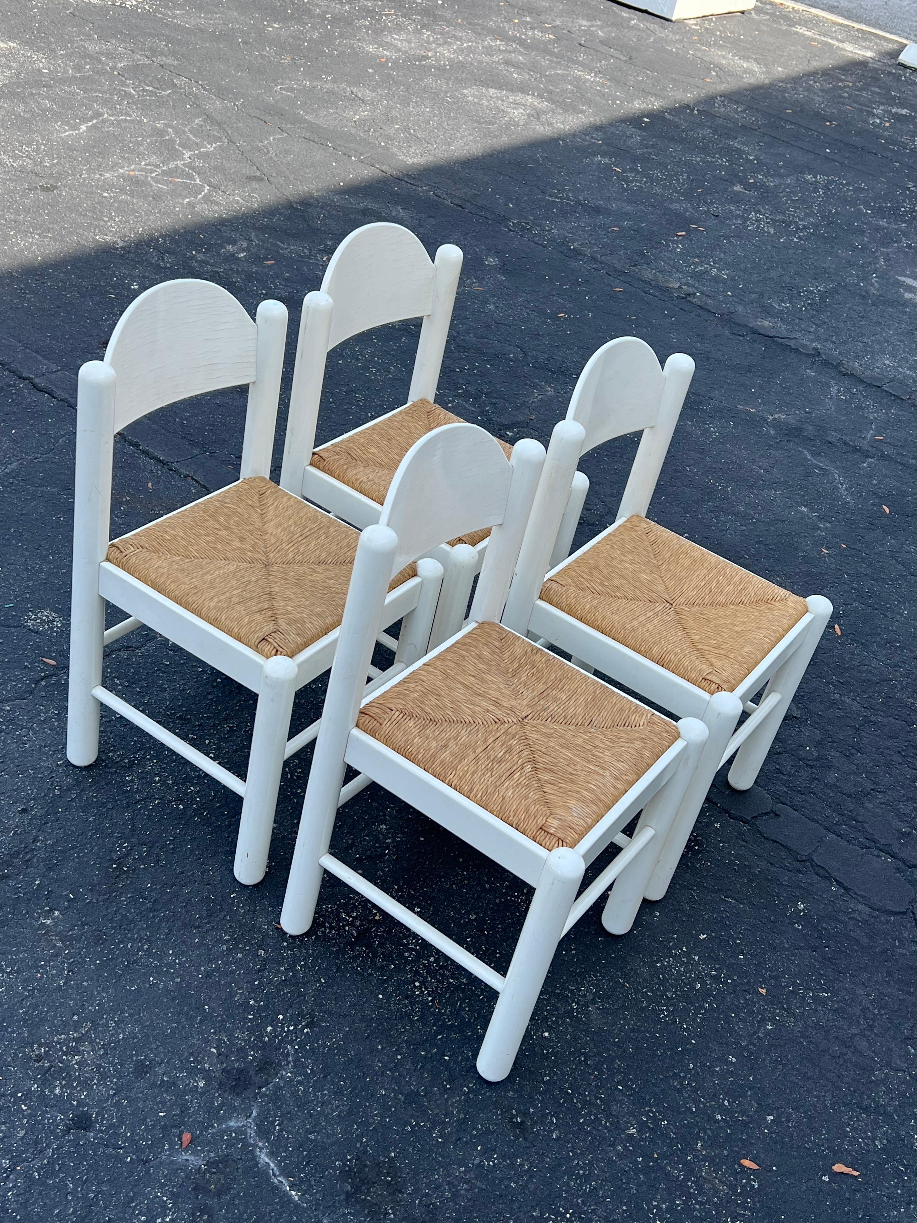 1970's Vintage Hank Loewenstein Padova Dining Chairs, Set of 4 4