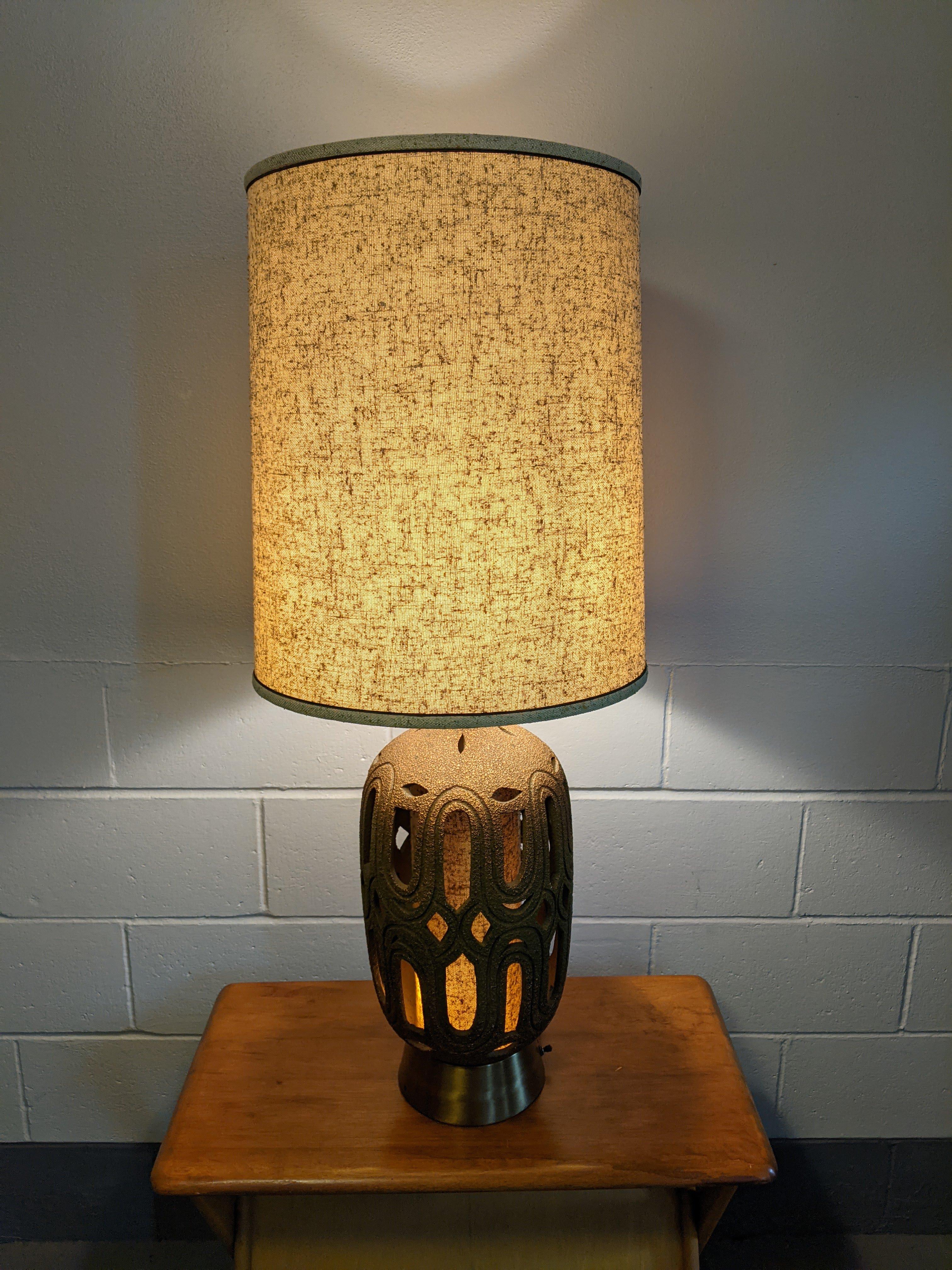 Mid-Century Modern Grande lampe de bureau Honi Chilo vintage des années 1970 en vente