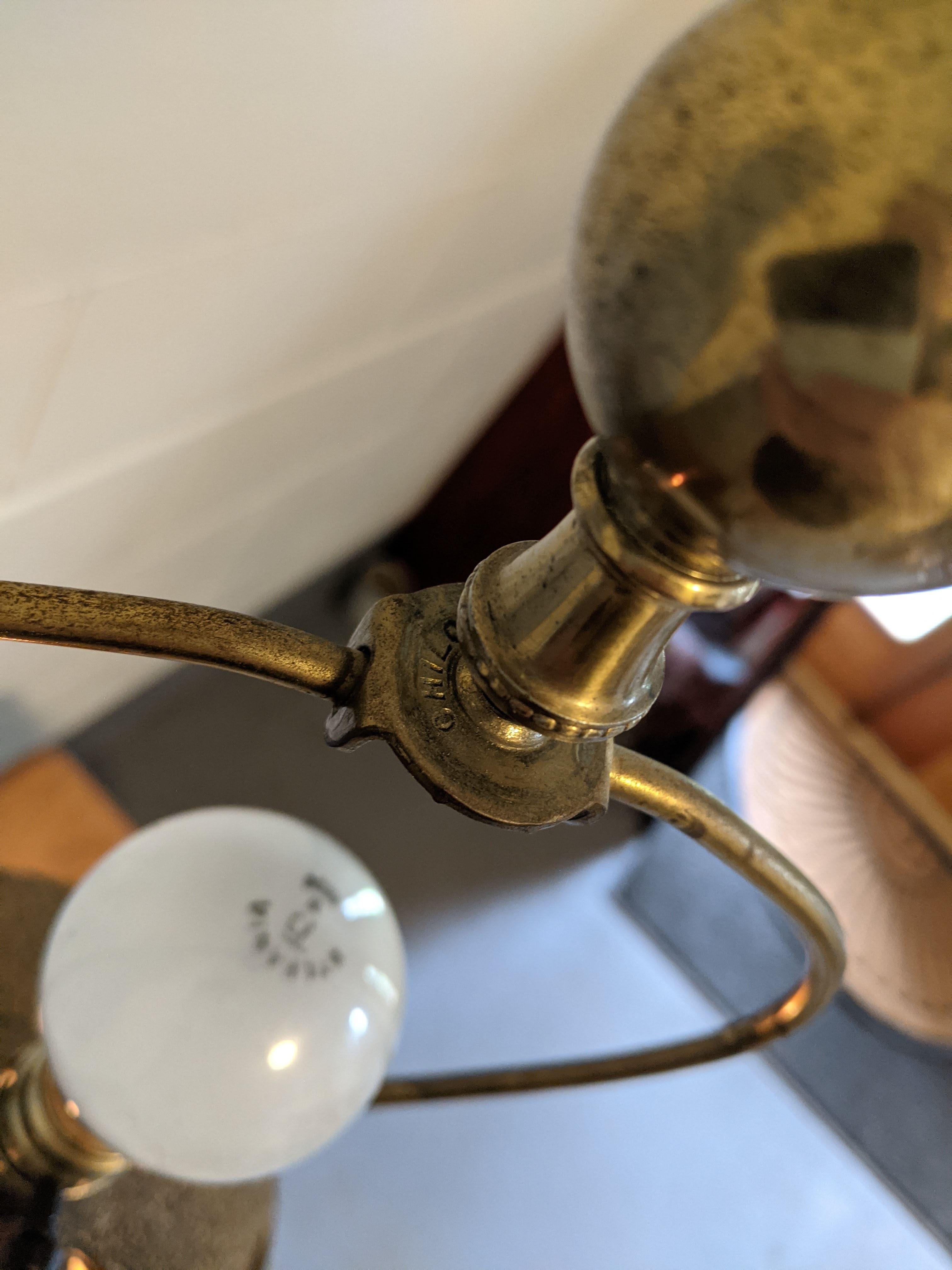 Fin du 20e siècle Grande lampe de bureau Honi Chilo vintage des années 1970 en vente