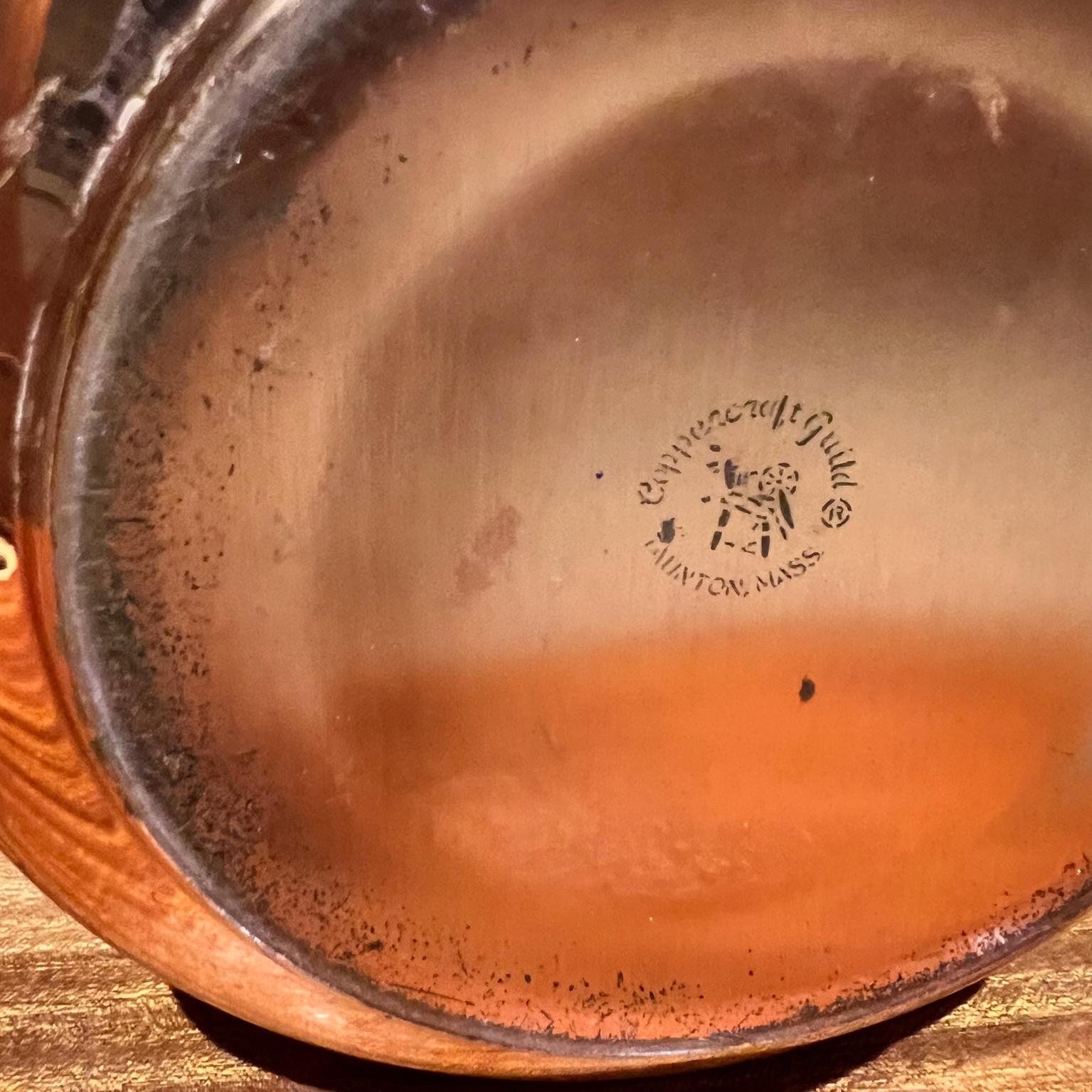 1970s Lion Ice Bucket Copper Craft Guild 5