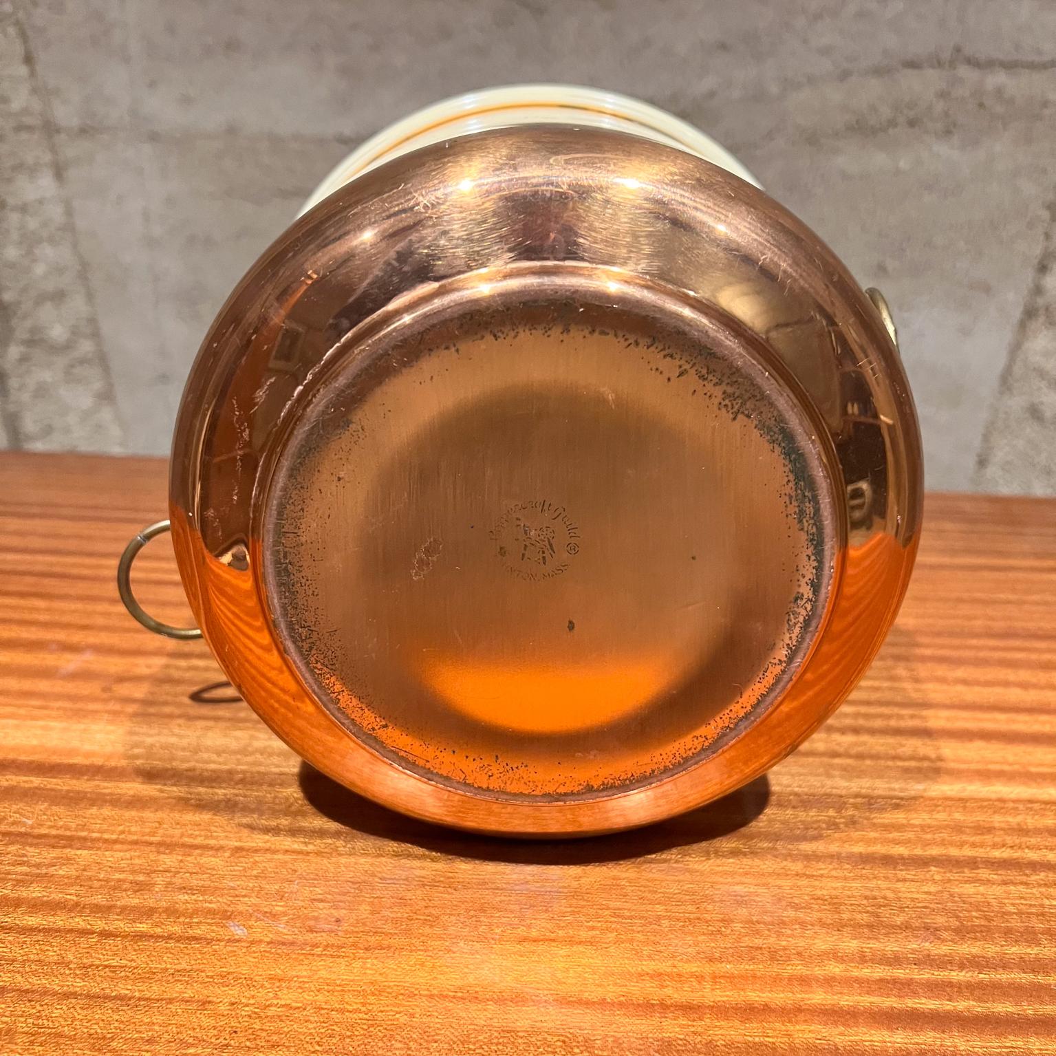 1970s Lion Ice Bucket Copper Craft Guild 4