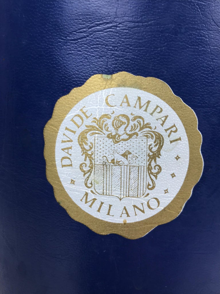 1970s Vintage Italian Advertising Cordial Campari Glacette For Sale 3