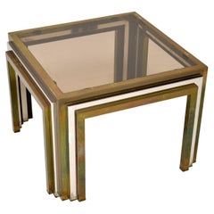 1970
s Vintage Italian Chrome
Brass Coffee / Side Table 1970
s Vintage Italian Chrome
Brass Coffee / Side Table