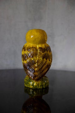 1970's Vintage Italian Signed Bassano Owl