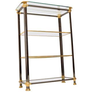 Steel and Wood Bookcase For Sale at 1stdibs