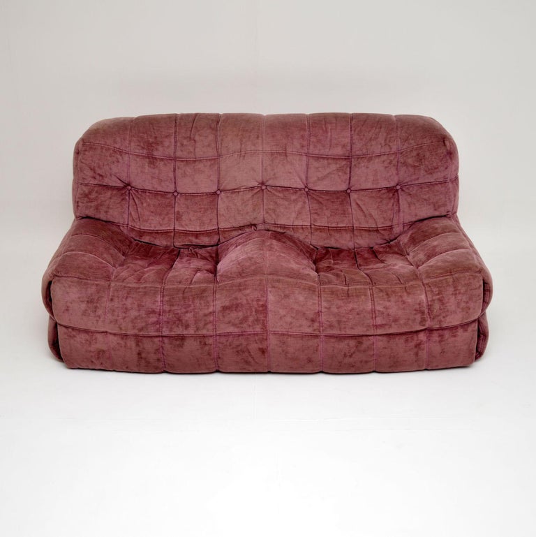 Fabric 1970s Vintage Kashima Sofa by Michel Ducaroy for Ligne Roset