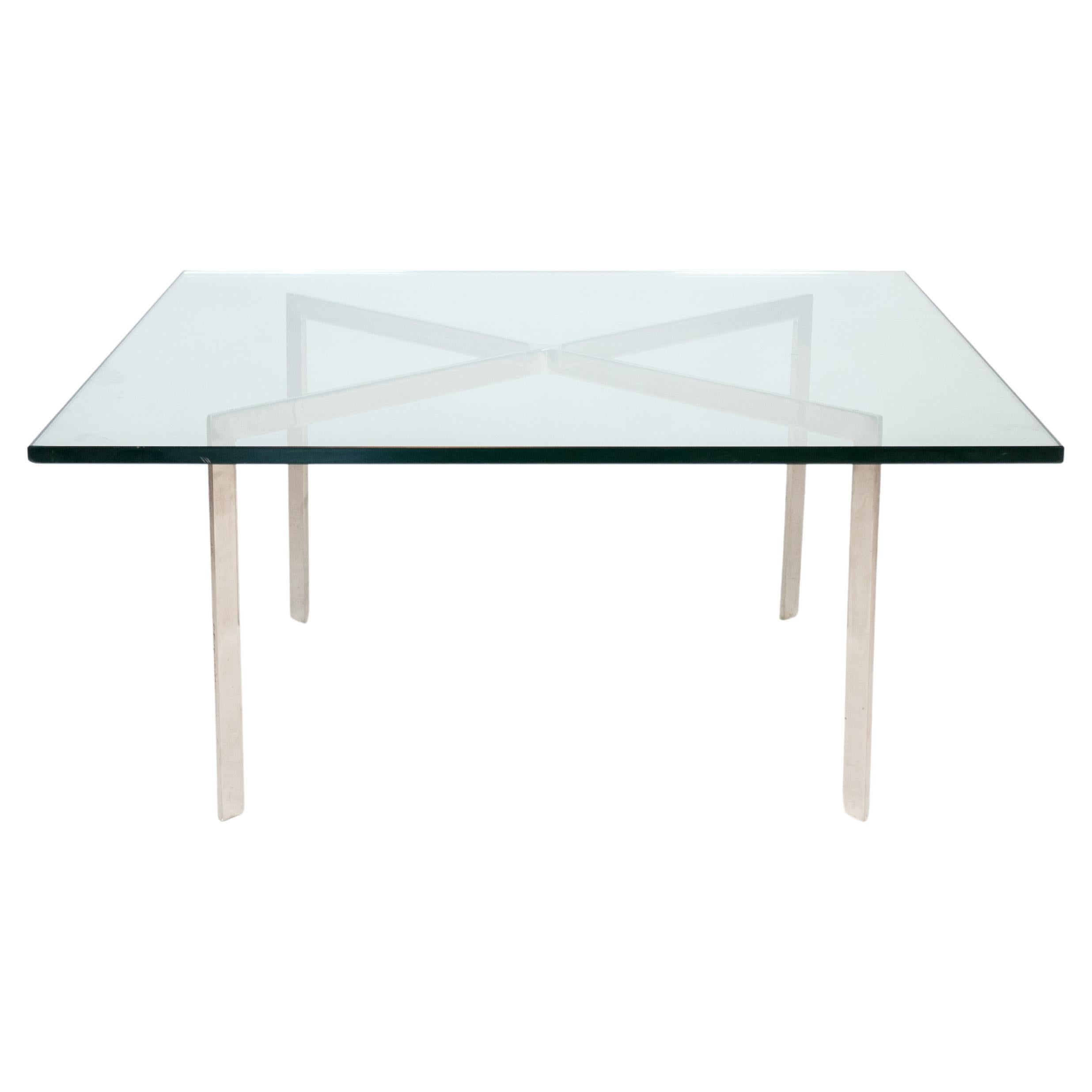 1970s Vintage Knoll Style Barcelona Coffee Table For Sale