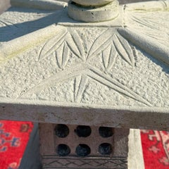 1970s Vintage Large Asian Cast Cement Stacked Pagoda