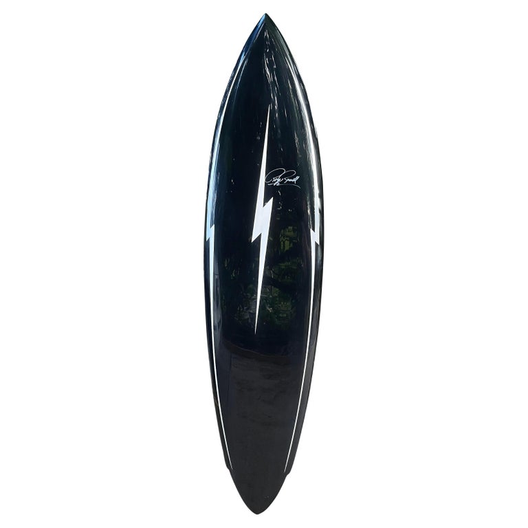 1970s Vintage Lightning Bolt Surfboard shaped by Rory Russell For 