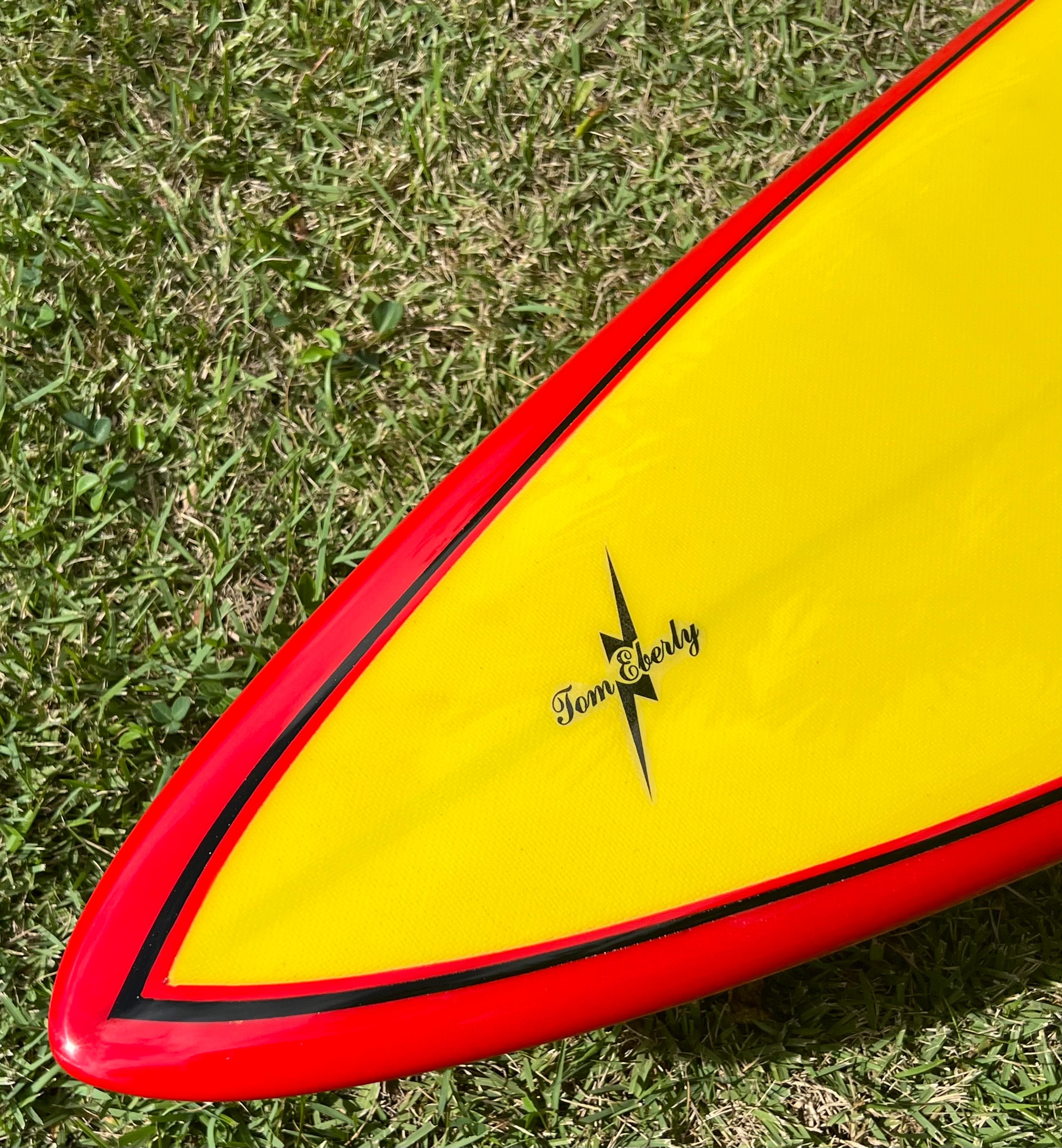 Surfboard Lightning Bolt des années 1970 en forme de Tom Eberly Bon état à Haleiwa, HI