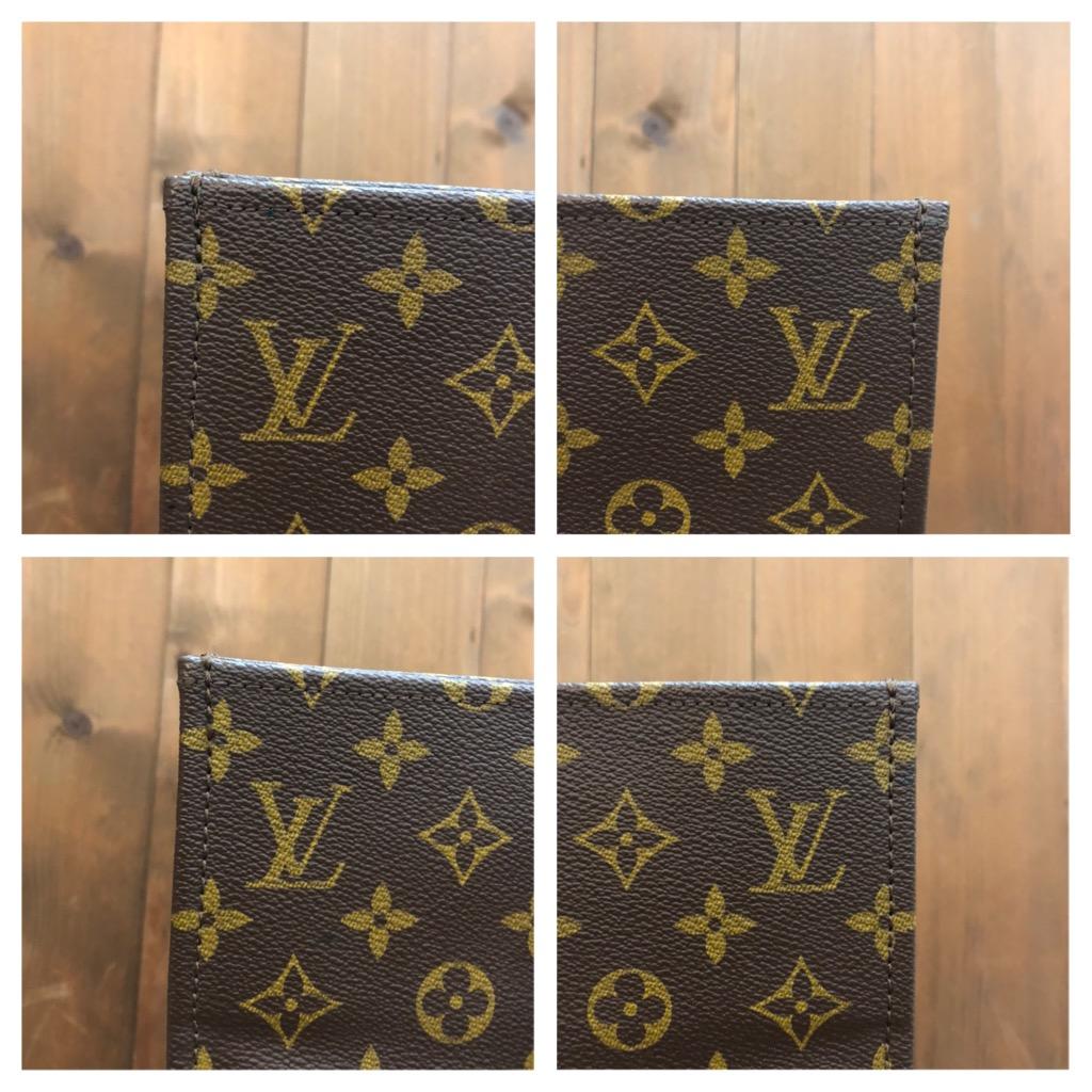 1970s Vintage LOUIS VUITTON Monogram Sac Plat Tote Bag  For Sale 2