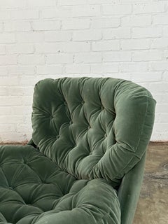 1970s Vintage Lounger and Ottoman