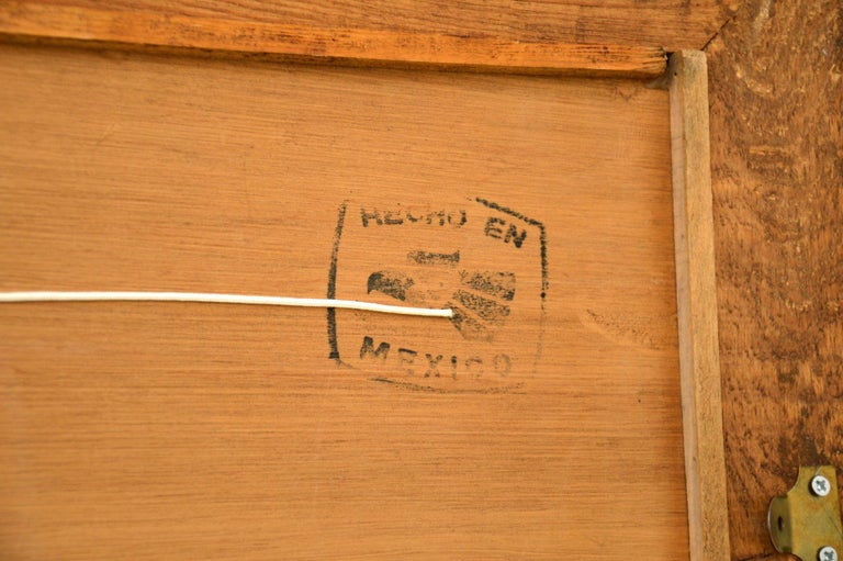 1970s Vintage Mexican Mirror For Sale at 1stDibs