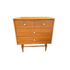 1970s Vintage Mid Century Modern Compact Dresser in Kipp Stewart Style
