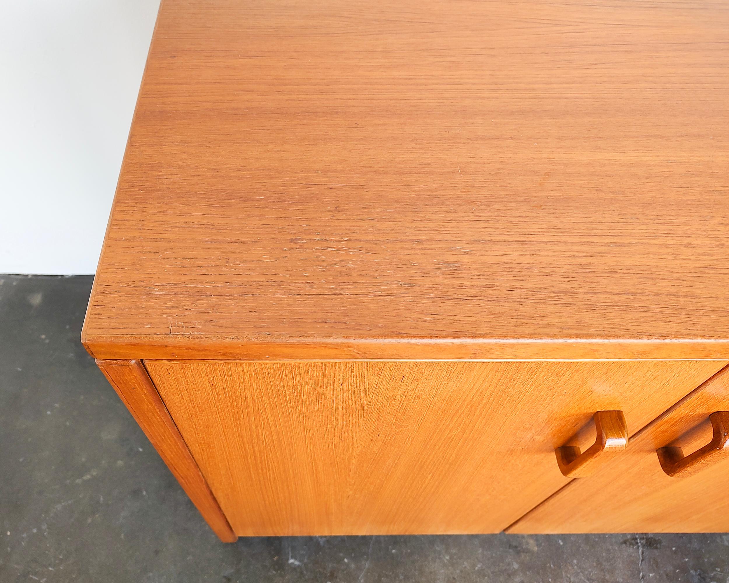 20th Century 1970s Vintage Mid-Century Small Teak Wood Cabinet