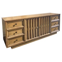 1970s Vintage Modern Broyhill Brasilia Style Dresser or Credenza