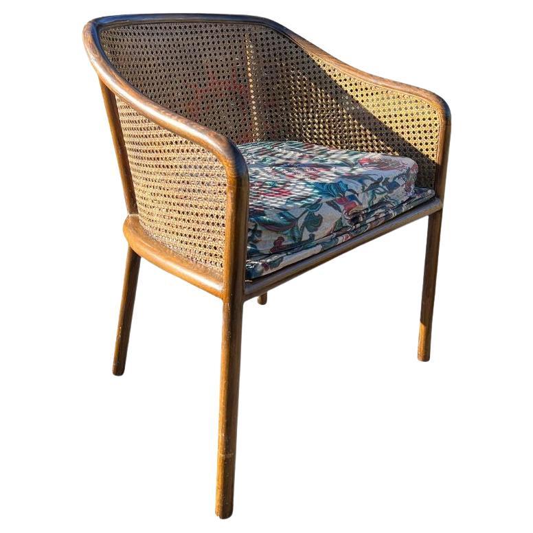 Chaise d'appoint ou fauteuil de style Ward Bennett vintage et moderne des années 1970