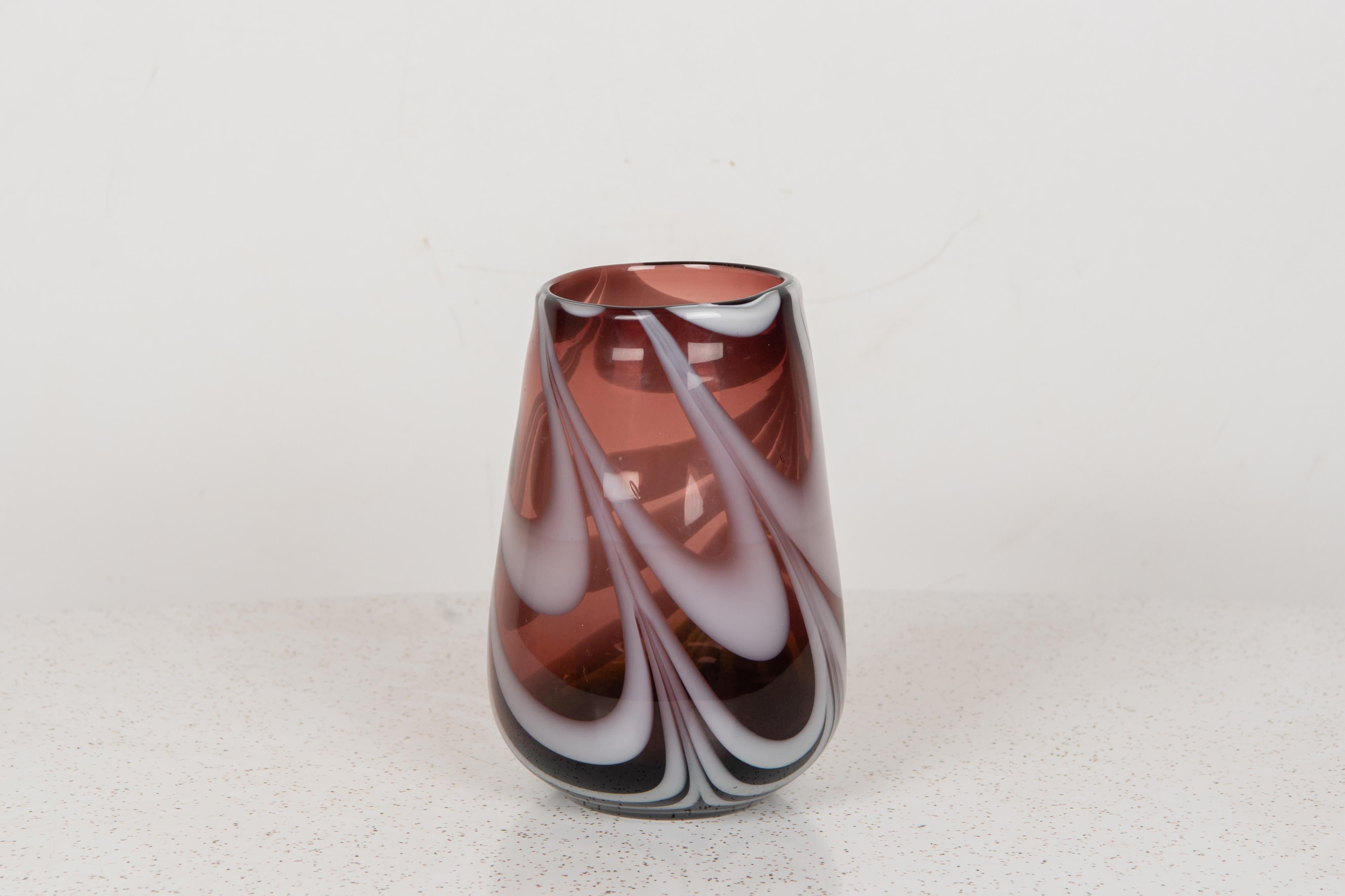 Mid-Century Modern 1970s Vintage Murano Vase