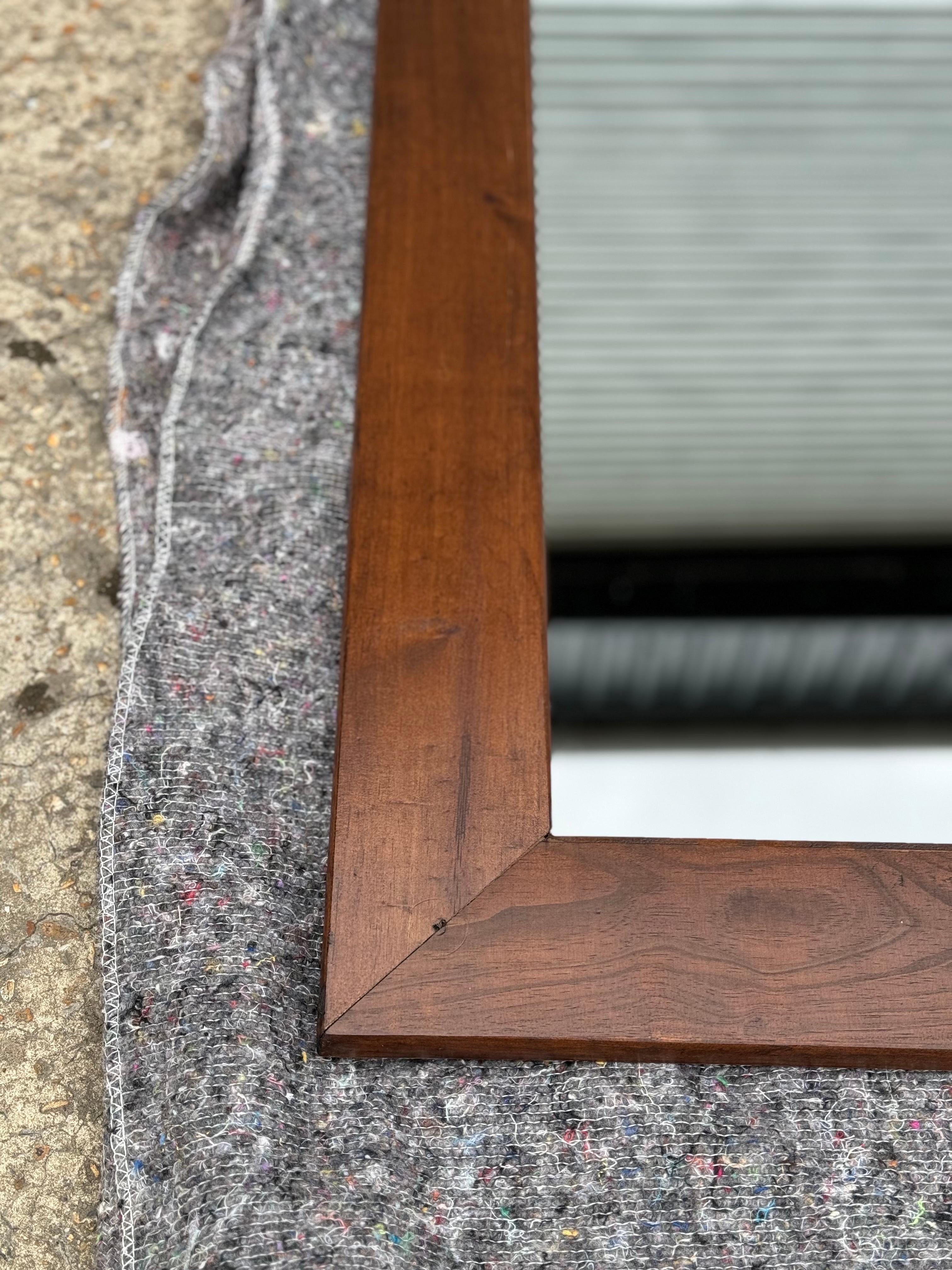 1970er Jahre VINTAGE OAK MIRROR J1 im Angebot 1