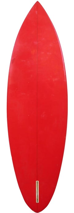 1970s Vintage Ocean Pacific 'OP' Airbrush Mural Surfboard