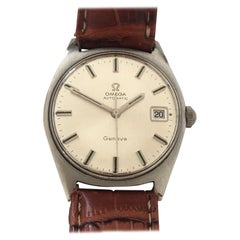 1970s Vintage Omega Automatic Geneve Wristwatch