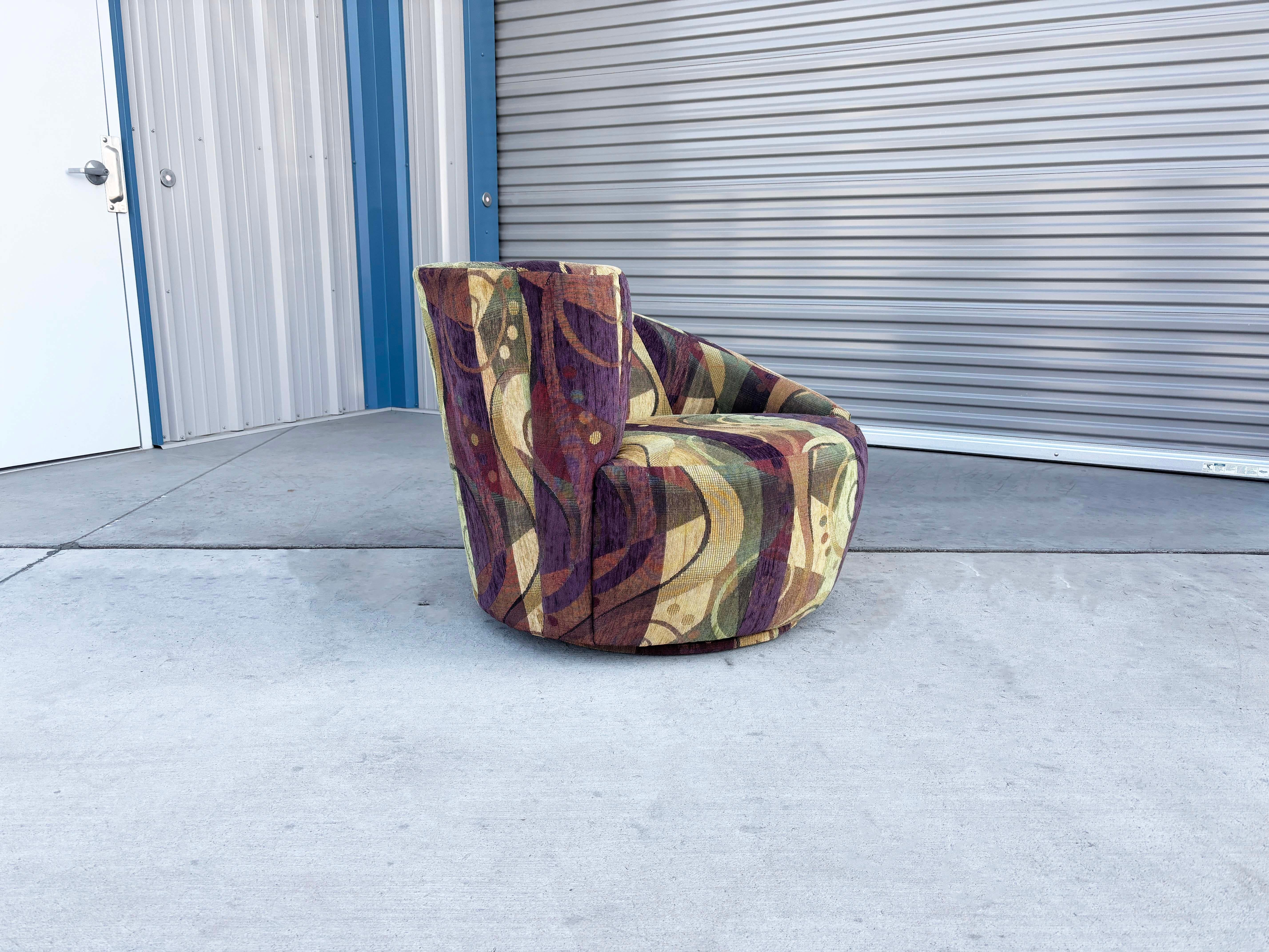 Paire de chaises longues pivotantes Nautilus des années 1970 en vente 5