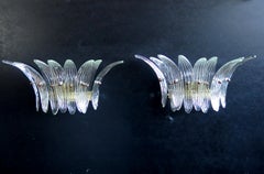 1970s Vintage Palmette Wall Light