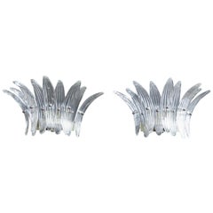 1970s Vintage Palmette Wall Light