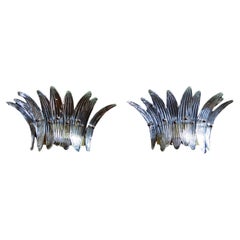 1970s Vintage Palmette Wall Light