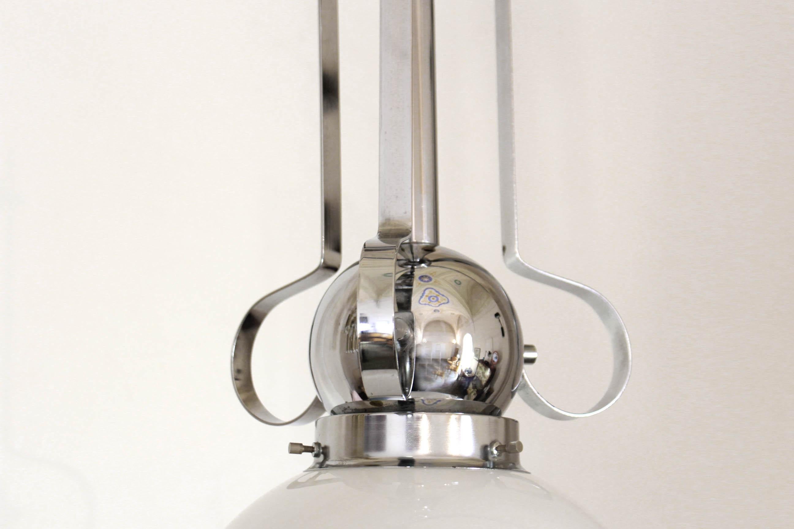Lampe  suspension vintage de Murano, Mazzega, Italie, 1970 en vente 1